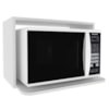 Armario Aereo Nicho Microondas 60 cm MDF CZ3319 Branco Tecno Mobili