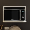 Armario Aereo Nicho Microondas 60 cm MDF CZ3319 Branco Tecno Mobili