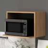 Armario Aereo Nicho Microondas 60 cm MDP CZ3103 Freijo Tecno Mobili