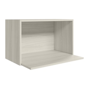 Armario Aereo Porta Microondas MDF 60 cm Kali 15214 Bianco Toq Nicioli Armario Aereo Porta Microondas MDF 60 cm Kali 15214 Bianco Toq Nicioli