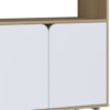 Armario Alto 2 Portas 157x80 cm 27996 Hanover Branco Artesano