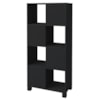 Armario Estante Multiuso 4 Portas 4 Nichos 68X145 cm Preto Artany