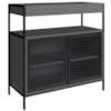 Armario Gabinete Industrial Banheiro P1038 Grafite PP Milani Store