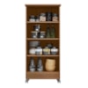 Armario Multiuso 1 Porta Com Rodizio 102X49 cm Lirio Naturale Moval