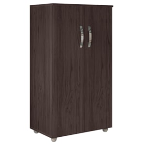 Armario Multiuso 2 Portas 111X60 cm Rosana Castanho REAJL Moveis