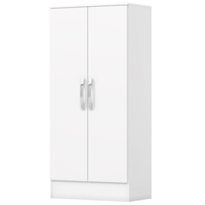 Armario Multiuso 2 Portas 131X61 cm B14 Branco Briz