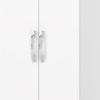 Armario Multiuso 2 Portas 131X61 cm B14 Branco Briz