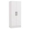 Armario Multiuso 2 Portas 137x57 cm N409 Branco Kappesberg