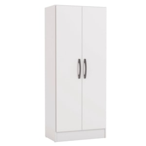 Armario Multiuso 2 Portas 137x57 cm N409 Branco Kappesberg