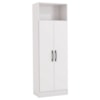 Armario Multiuso 2 Portas 167x57 cm N408 Branco Kappesberg