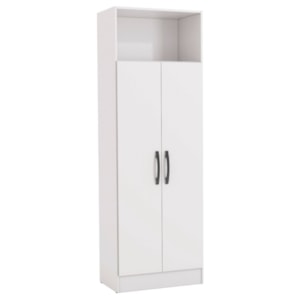 Armario Multiuso 2 Portas 167x57 cm N408 Branco Kappesberg
