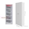 Armario Multiuso 2 Portas 171X60 cm AM3113 Branco Tecno Mobili