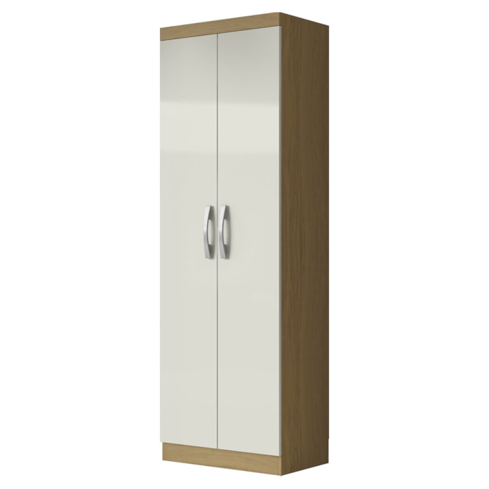 Armario Multiuso 2 Portas 172x61 cm New Atacama Off White ARMoveis