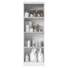 Armario Multiuso 2 Portas 172x61 cm New Branco ARMoveis