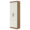 Armario Multiuso 2 Portas 183x60 cm 2000191 Atacama Off White ARMoveis