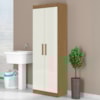 Armario Multiuso 2 Portas 183x60 cm 2000191 Atacama Off White ARMoveis