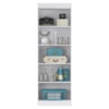 Armario Multiuso 2 Portas 183x60 cm 2000191 Branco ARMoveis