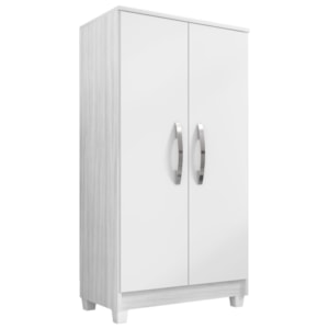 Armario Multiuso 2 Portas 6522 61 cm Branco INCP Armario Multiuso 2 Portas 6522 61 cm Branco INCP