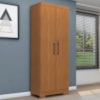 Armario Multiuso 2 Portas Maxus 61X187 cm Cinamomo ZANZ