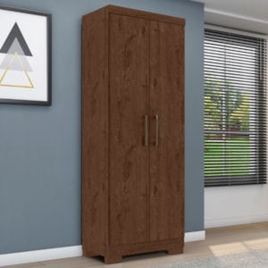 Armario Multiuso 2 Portas Maxus 61X187 cm Jacaranda ZANZ