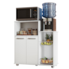 Armario Multiuso Fruteira 2 Portas 91 cm Sollys Branco Poliman