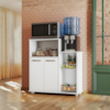 Armario Multiuso Fruteira 2 Portas 91 cm Sollys Branco Poliman