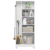 Armario Multiuso Jade 2 Portas 170x70 cm Branco Moval