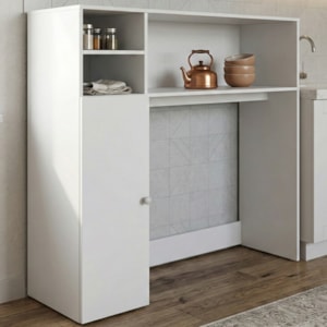 Armario Multiuso Lateral B52 Branco NOVAM