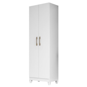 Armario Multiuso New Iris 2 Portas 181x55 cm Branco Moval