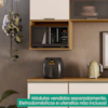 Armario Nicho Microondas 58 cm Etna Carvalho Oak Off White POLIMAN
