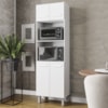 Armario Paneleiro 4P 197x60 cm Mara Branco Mobbs