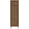 Armario Paneleiro 4P 197x60 cm Mara Savana Off White Mobbs