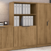 Armario Para Escritorio 2P 161x91 cm Versatil 1012A Itapua Kappesberg