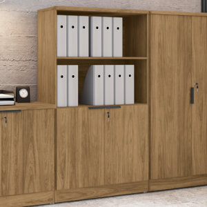 Armario Para Escritorio 2P 161x91 cm Versatil 1012A Itapua Kappesberg