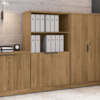 Armario Para Escritorio 2P 161x91 cm Versatil 1012A Itapua Kappesberg