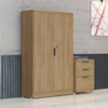 Armario Para Escritorio 2P 161x91 cm Versatil 1013A Itapua Kappesberg