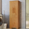 Armario Para Lavanderia Multiuso 2 Portas 126x51 cm Mini Cedro RUDK