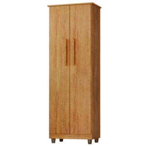 Armario Para Lavanderia Multiuso 2 Portas 143x53 cm Nina Cedro RUDK