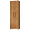 Armario Para Lavanderia Multiuso 2 Portas 188x55 cm Isabela Cedro RUDK