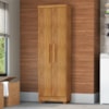 Armario Para Lavanderia Multiuso 2 Portas 188x55 cm Isabela Cedro RUDK