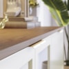 Balcao Aparador Buffet 4 Portas 160 cm Vitoria Freijo Off White Colibri