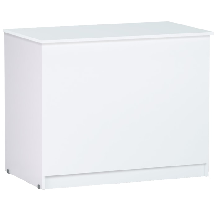 Balcao Bau Multiuso 95 cm Amanda Branco REAJL Moveis