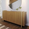 Balcao Buffet 160 cm Copacabana Dourado Freijo Colibri