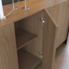 Balcao Buffet 160 cm Copacabana Preto Freijo Colibri