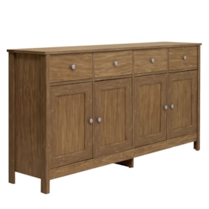 Balcao Buffet 4 Portas 4 Gavetas 154 cm R626 Diamond Dtall Balcao Buffet 4 Portas 4 Gavetas 154 cm R626 Diamond Dtall