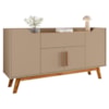 Balcão Buffet 4 Portas Future 136 cm Fendi Freijo BECHARA