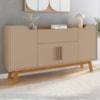 Balcão Buffet 4 Portas Future 136 cm Fendi Freijo BECHARA