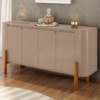 Balcão Buffet 4 Portas Imbassai 160 cm Fendi BECHARA