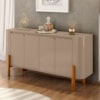 Balcão Buffet 4 Portas Imbassai 160 cm Fendi BECHARA