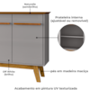 Balcao Buffet 4 Portas Opala 160 cm Naturalle Off White BECHARA